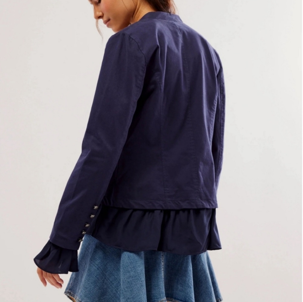 Free People Romance Ruffles Jacket - Picture 2 of 4